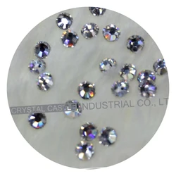 crystal castle ss20 clear 5a white clothing stone wholesale czech glass hot fix strass hotfix rhinestone