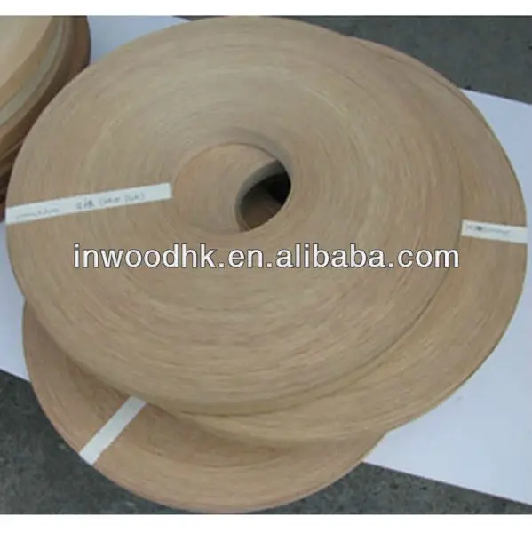 0.50mm Thickness Natural Veneer Edge Banding