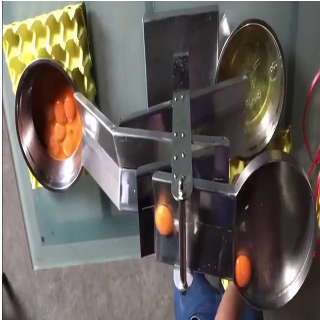 Egg Yolk And White Separator/egg yolk and white with 98% yield rate Egg yolk separation