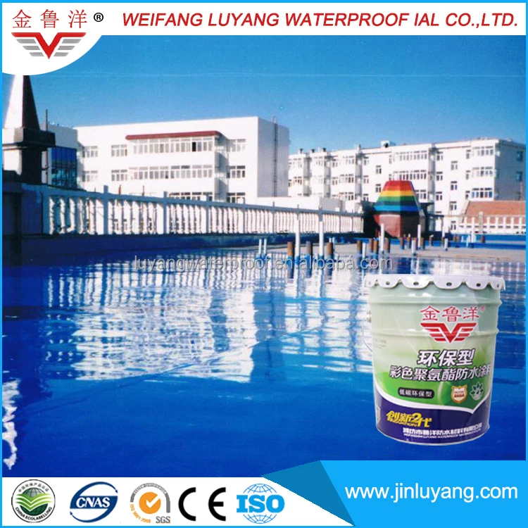 
Roofing Paint Water Based Environment Friendly Polyurethane Waterproofing Coating 