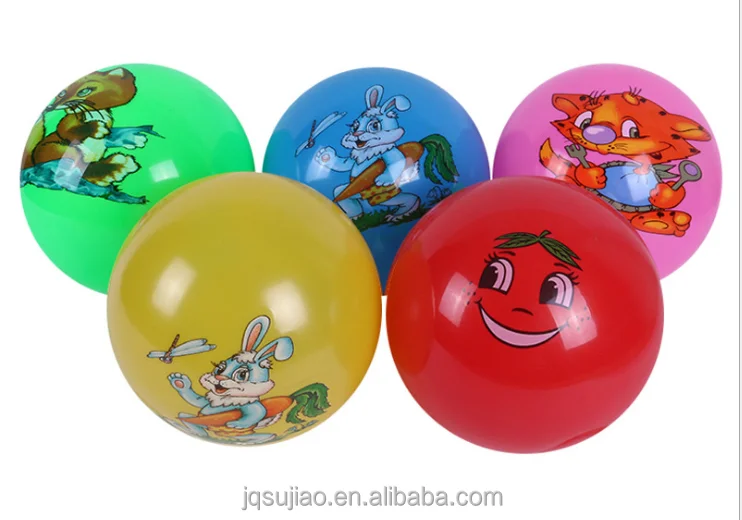 cheap pvc toy bounce ball, promotion ball, decal ball