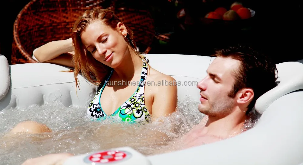 soaking tub and inflatable swimming spa pool with CE