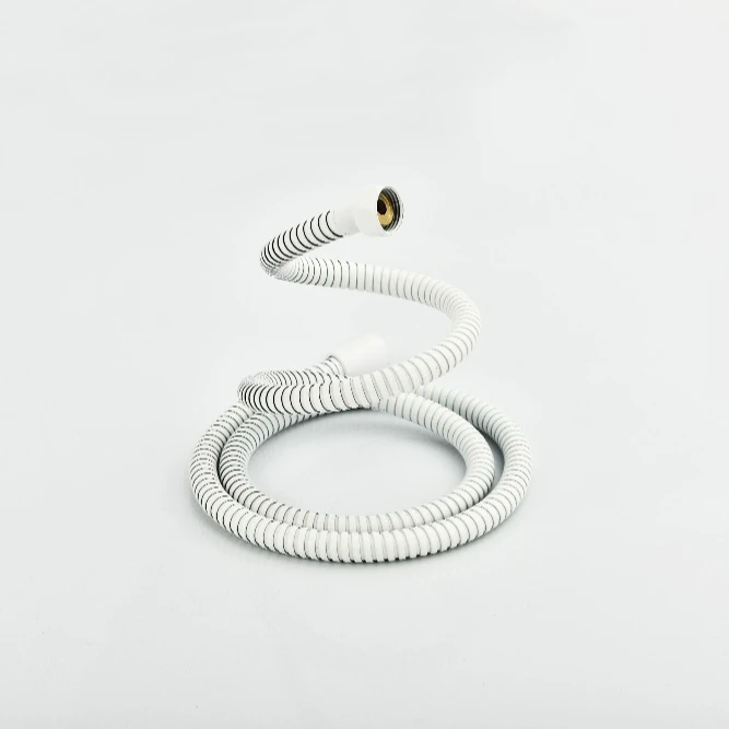 
Doflex white brass plating flexible shower hose 