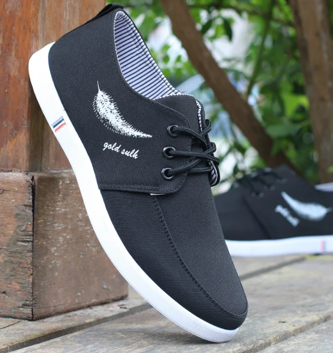 Новейший дизайн обуви, Мужская Спортивная повседневная обувь на плоской подошве, модная мужская обувь на заказ