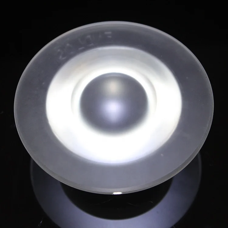 Factory wholesale custom magnifying optical COB LED street light glass plano-convex lens for CREE CXB3590