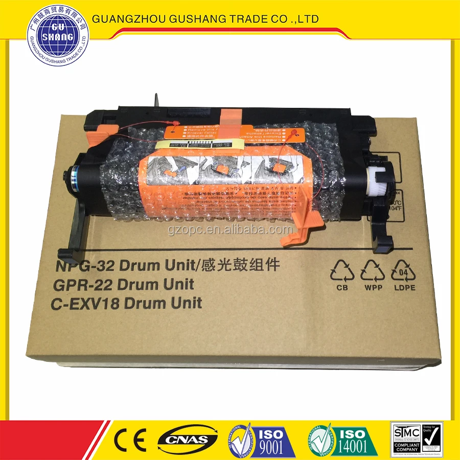 drum unit For Canon NPG32 GPR22 CEXV18 iR1018 1024 1022