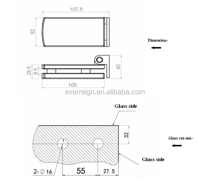 EV1700A-17-2 exterior glass folding door from 10 years manufacturer