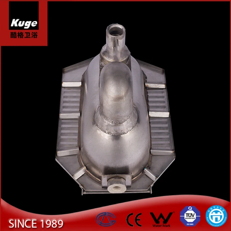 Stainless steel squatting pan water closet with cover water saving stainless squat toilet