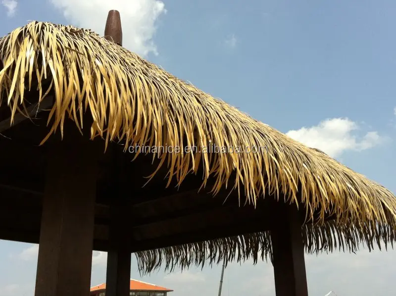 artificial plastic thatch outdoor cover roofing