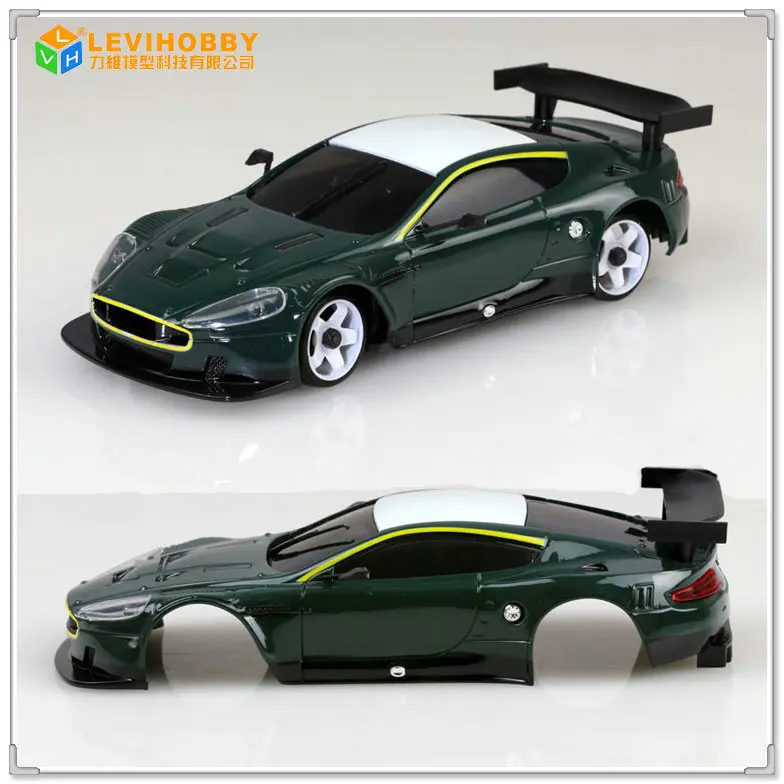  98 мм Колесная база Aston Martin Корпус кузова радиоуправляемого автомобиля для 1:28 Mini-Q Miniz Радиоуправляемый автомобиль