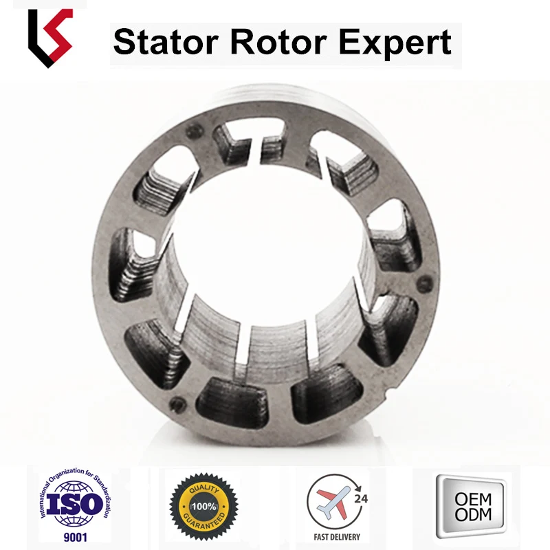 0.35mm/0.5mm thickness BAO STEEL silicon steel material motor stator and  rotor lamination stamping bldc stator OD56