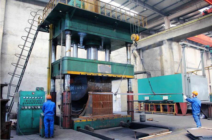 2000T butt Welded elbow machine