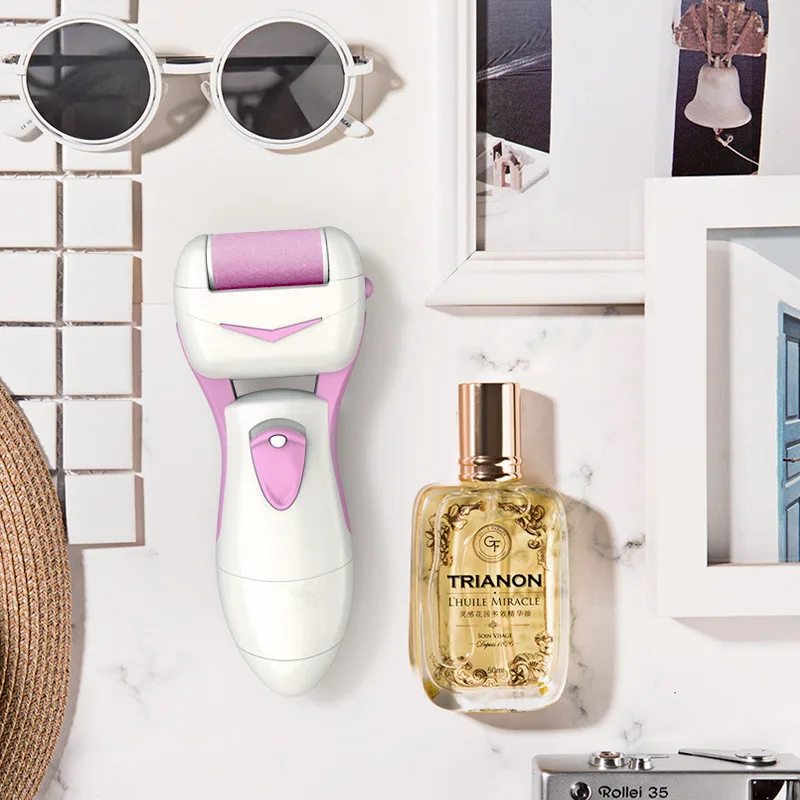 Мощное электрическое средство для удаления мозолей ног, перезаряжаемая электронная пилка для педикюра ног, удаляет сухость, мертвые, жесткие, треснувшие ногти