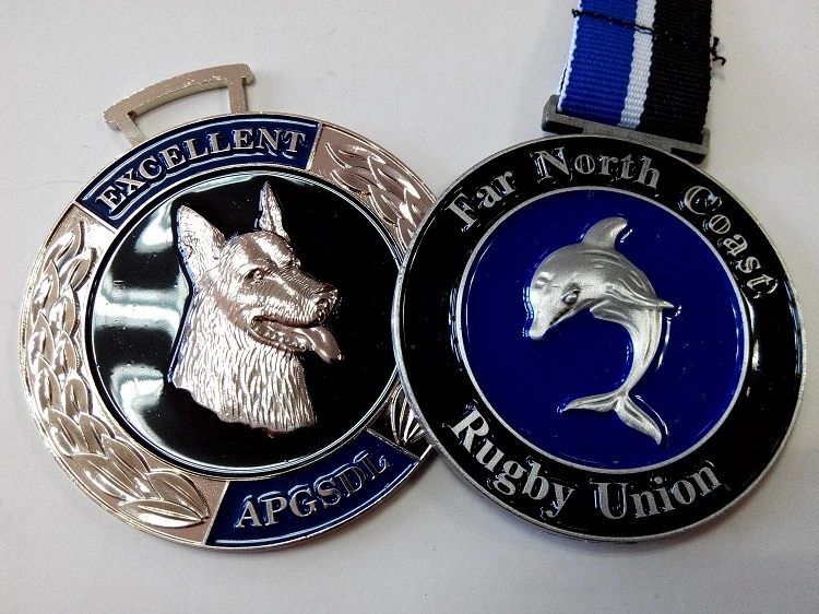 Custom 3D Die Casting Zinc Alloy Medal