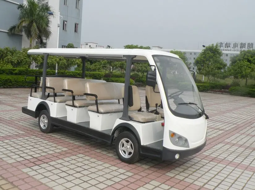 Reasonable price elegant 14 seater sightseeing bus car