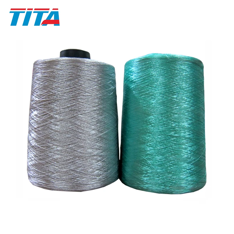 100% Pure polyester embroidery thread FDY 150D/2 silk thread for weaving