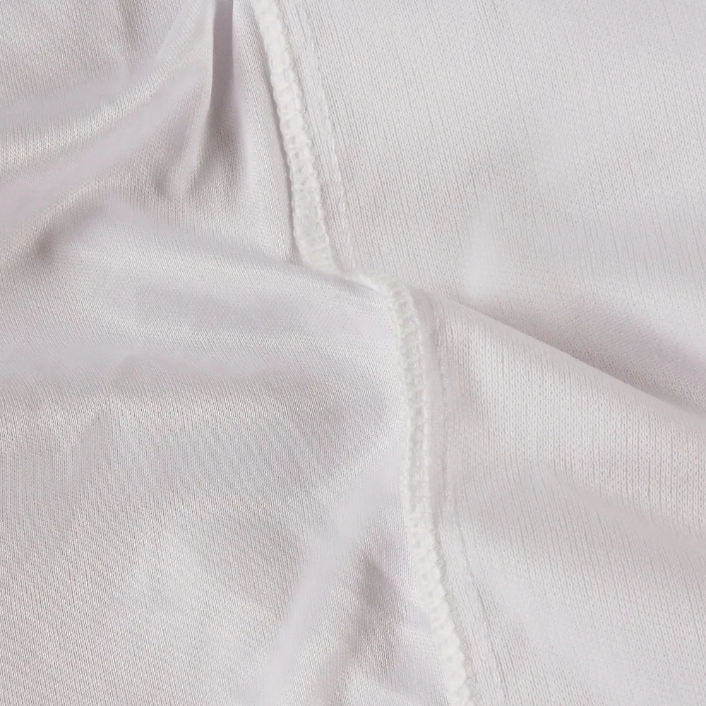 Washable Flat Polyester Fabric Waterproof Mattress Protector  Full Size for Adults