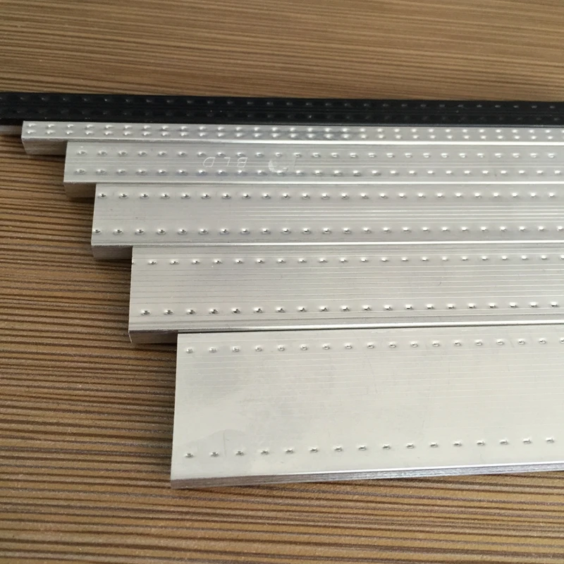 6mm 8mm 12mm Aluminum spacers bar for insulating glass Aluminum strip
