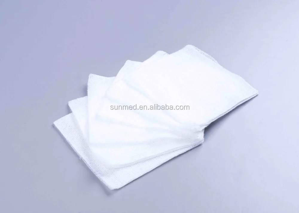 Cotton Sterile gauze swab 10X10