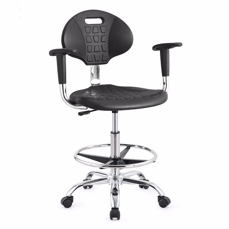 School Computer Lab Furniture Used adjustable PU lab chair esd chairs stools