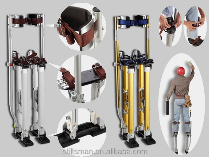 Painter tool 2440 adjustable aluminum plastering Stilts