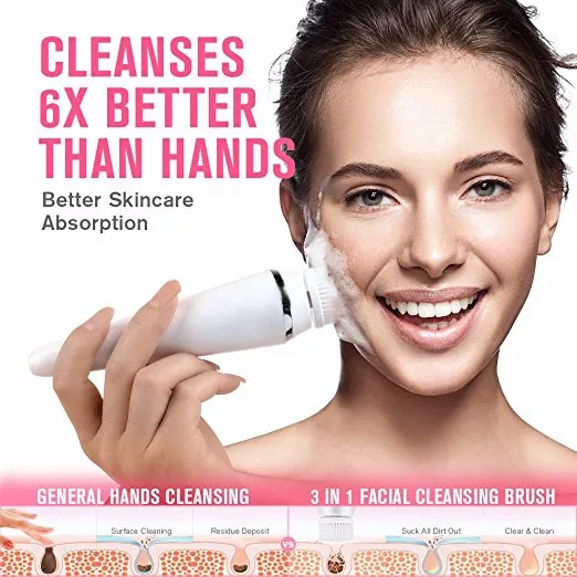 facial cleansing brush manufacturers face cleaning brush of waterproof face wash machine pore cleansing cleaner face brush