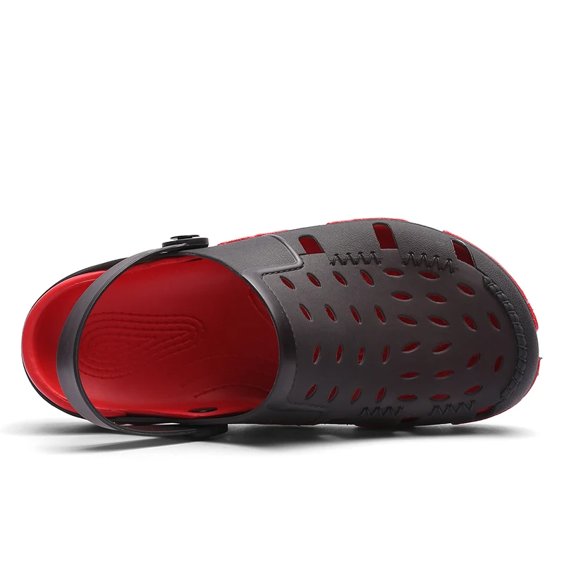 Summer breathable easy slip-on clogs durable casual outdoor garden shoes for men