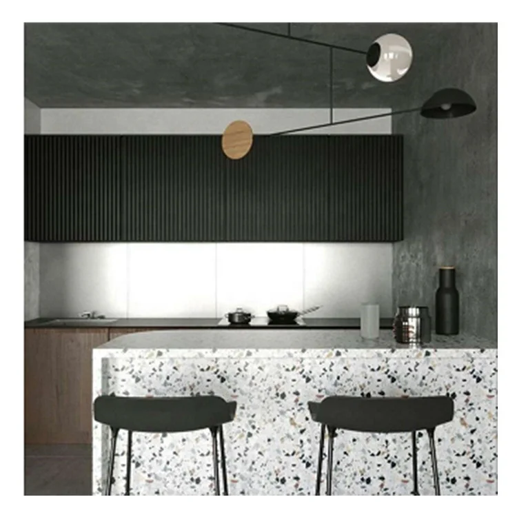Australia Beige Terrazzo Tile Multicolour Balcony  Porcelain Flooring Countertop Material 300X300 270X180 Terrazzo Tile For Sale