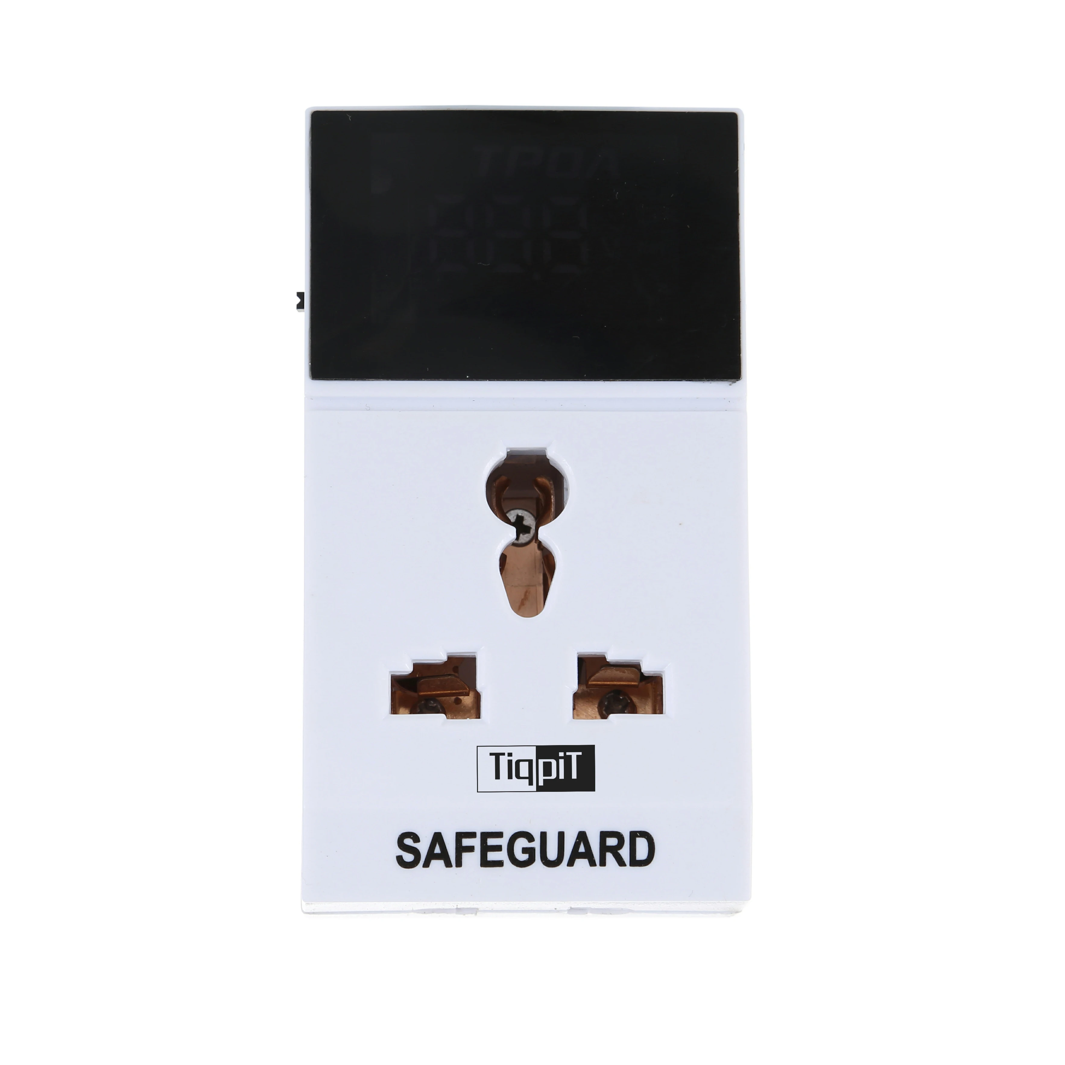 M1707  European Plug Digital Voltage Protector for Refrigerator Safe Guard