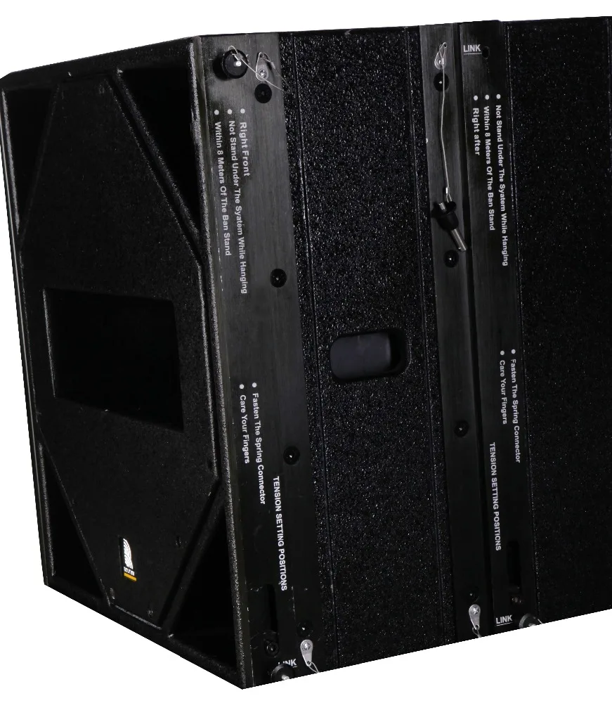 BOUTUM 2-way indoor outdoor active subwoofer speaker sound system professional line array active with DSP