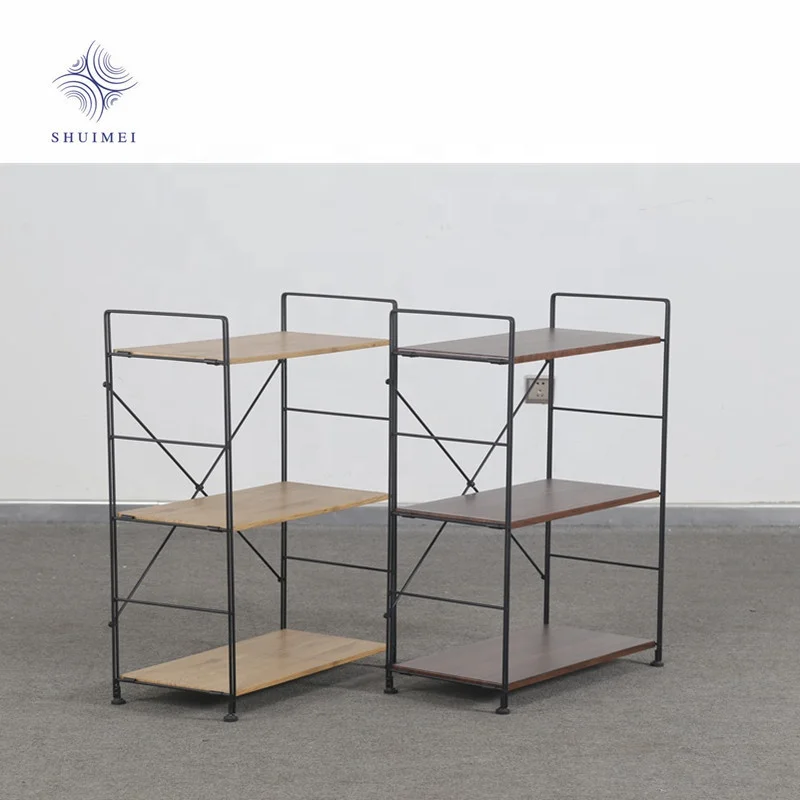 
Three Layers Storage Shelf With MDF Board Home Storage Rack Book Orgnization Shelf 