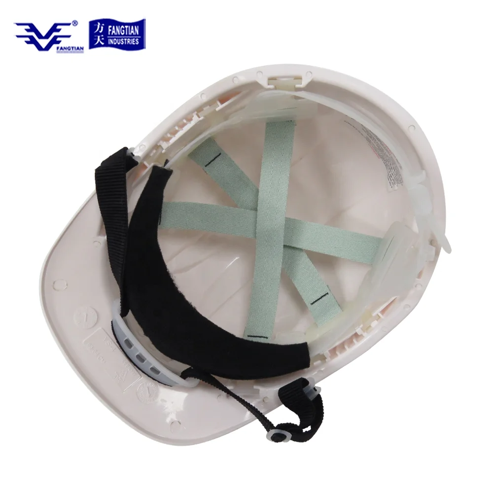 Safety helmet harness ABS shell plastic mining safety helmet