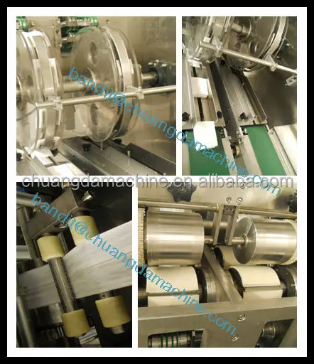 CD-2008II Full Automatic wet tissue making machine, wet wipe machine factory price, wet tissue machine