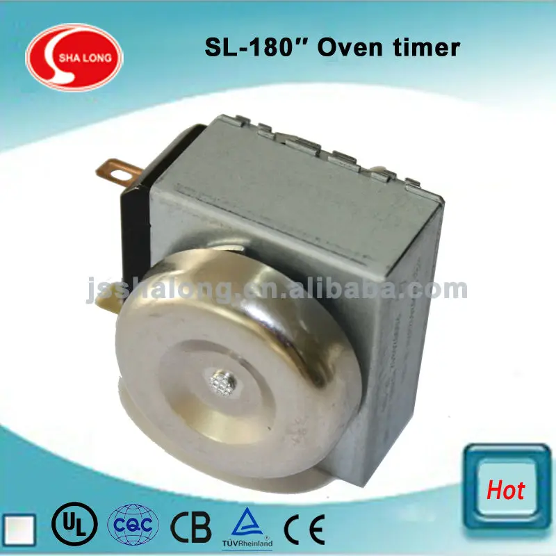 180 minutes Electronic oven timer Mechanical timer switch with bell for oven SL-180