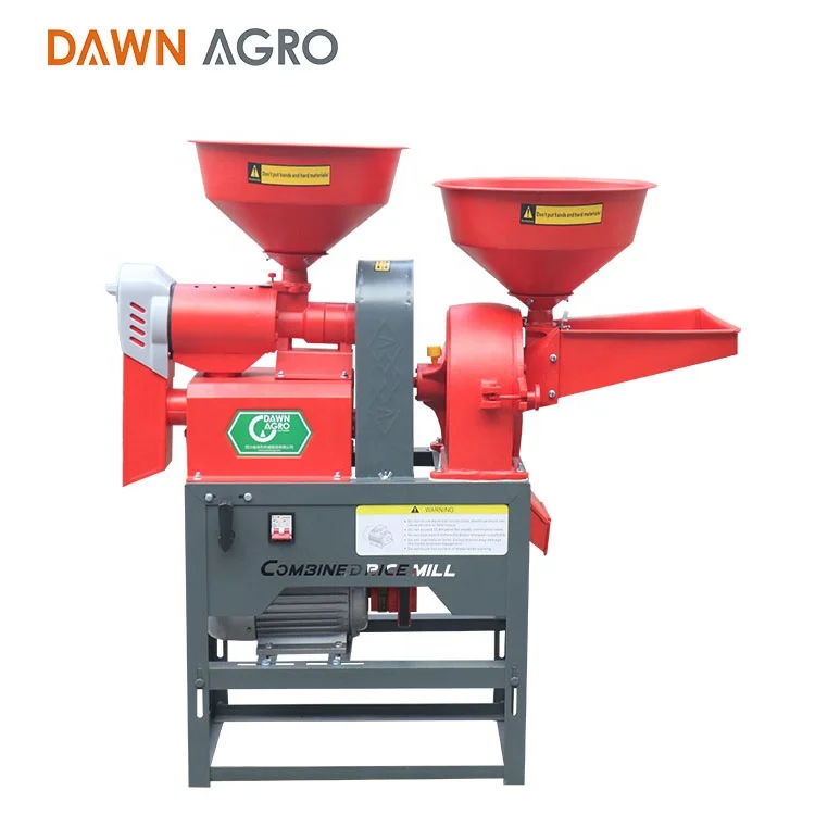 DAWN AGRO Modern Combined Rice Wheat Flour Mill Machine Milling Rice Miller Automatically in Philippines