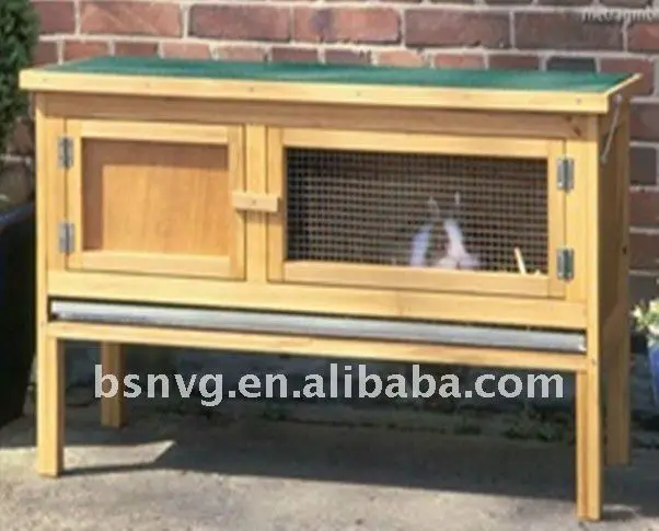 Wooden Rabbit Hutch