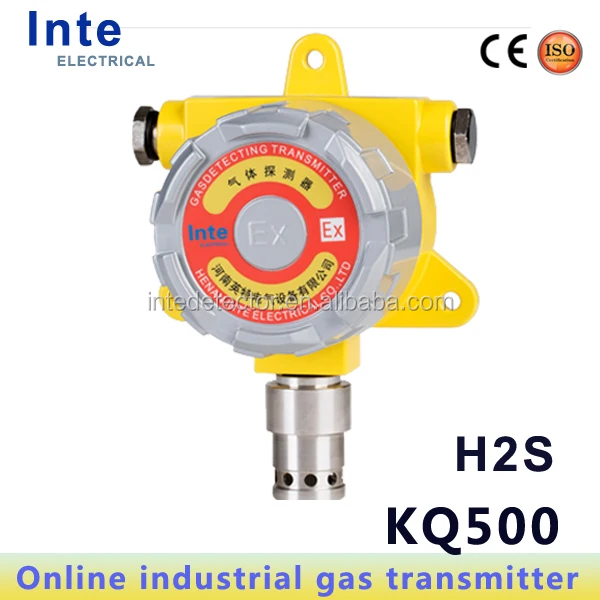 Online fixed H2S gas detector applied to hydrogen sulfide gas transmitter pipeline