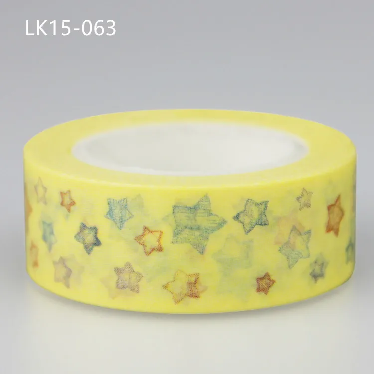 Decorative Gummed Crepe Rice Paper Masking Adhesive Tape