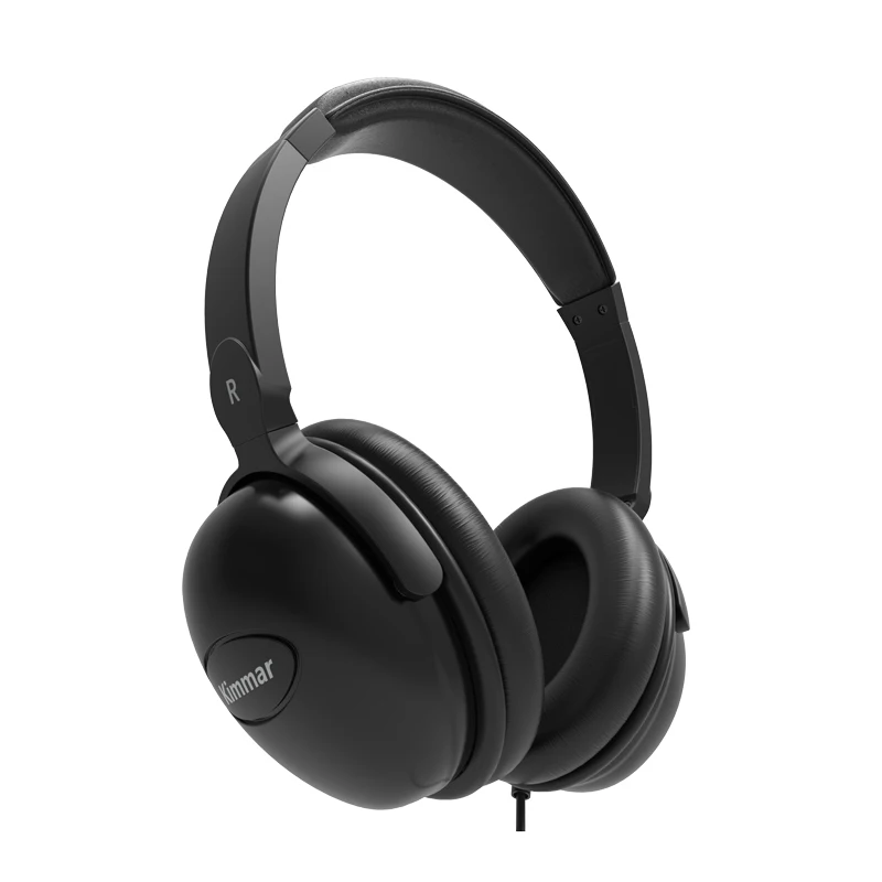 Comfortable Earmuff Design Over Ear Aviation Noise Canceling Headphone Airline Headset