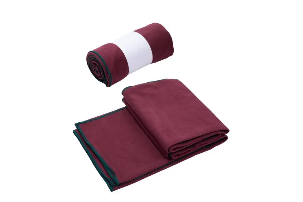 Hand Dye Slip Resistant Microfiber Suede  Hot Yoga Towel