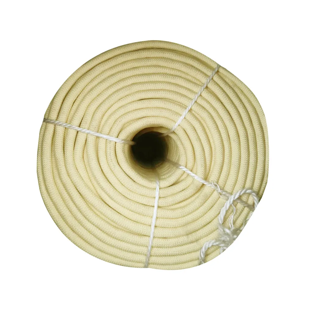 heat resistant flame retardant aramid fire escape rope for firefighting