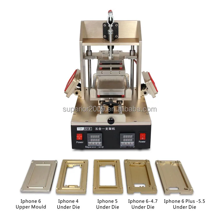 
LCD Vacuum OCA Lamination Machine AK All in one Bubble Remover Machine for Max 12inch Screen lcd repair disassemble machine set 