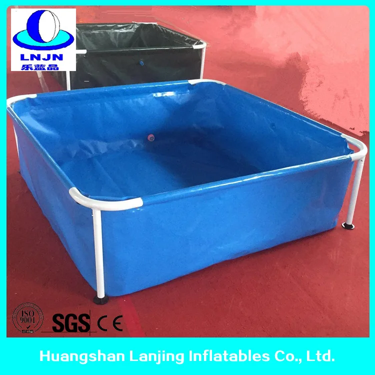 Professional swimming pool rectangular steel frame pool