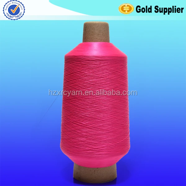 
Huizhou suppliers price of nylon 6 per kg&50D/12F/2 hank dyed 100% stretch nylon yarn for webbing 