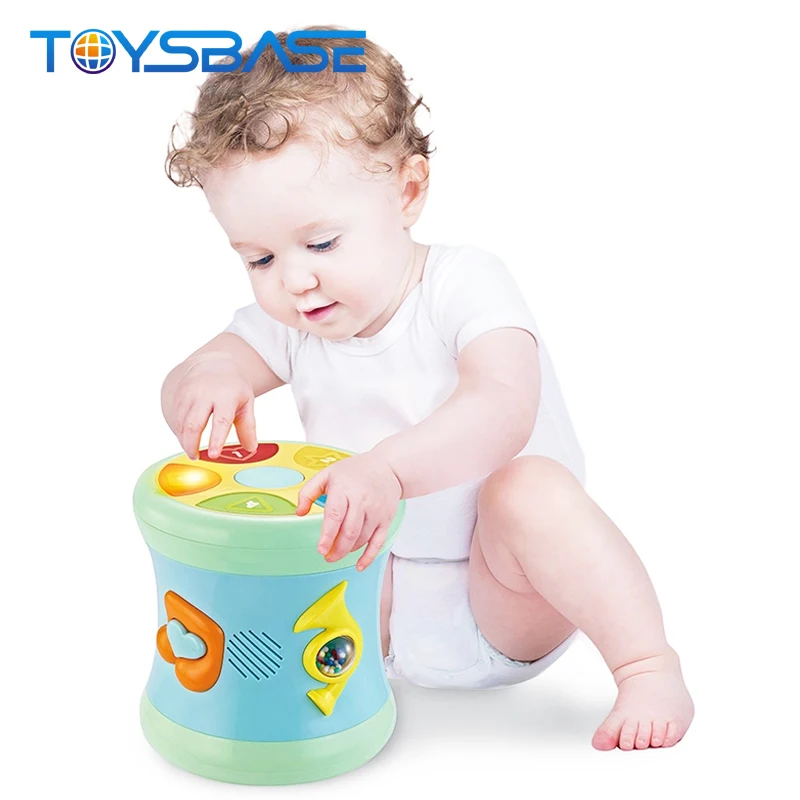 
Two-Sided Dynamic Baby Rolling Beat Toy Music Drum 
