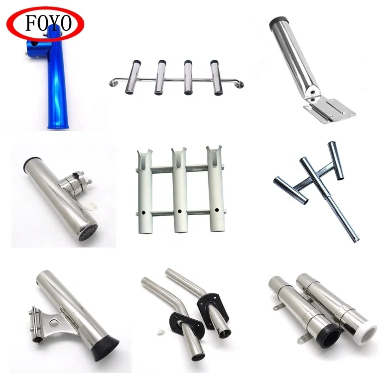 Factory Manufacture Stainless Steel Marine Garde Fishing Rod Holder for Boat Yacht
