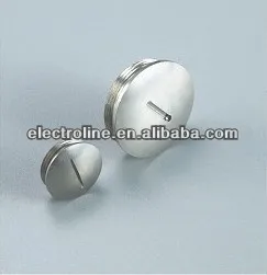Factory wholesale Stainless Steel Series Screw Cover Metal Blind Plug For Cable Glands