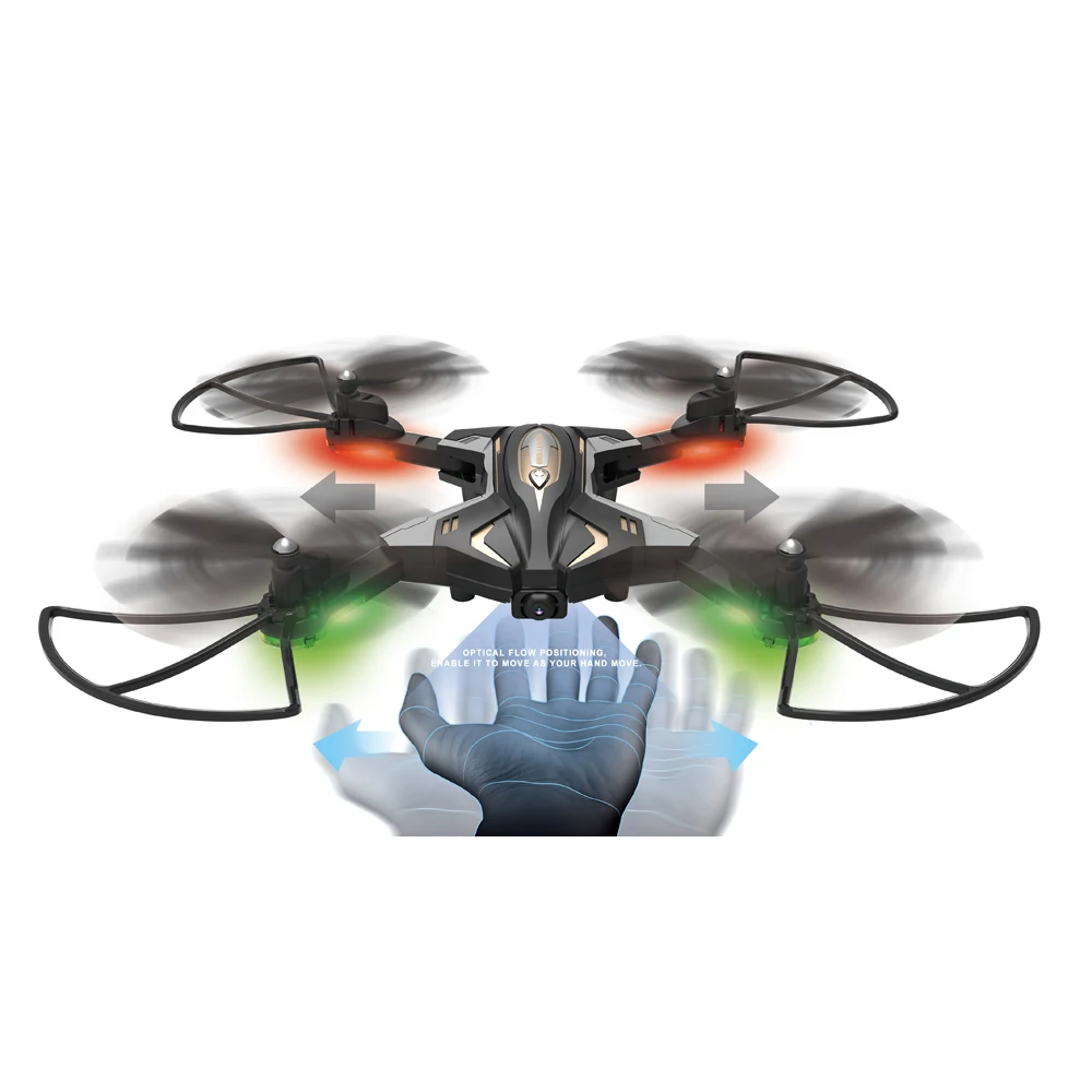 Дви Smart полета оптического потока датчик складной Дрон селфи quadcopter с wifi fpv камеры 720 P