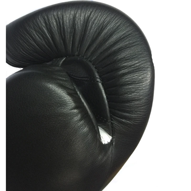 custom genuine leather boxing gloves