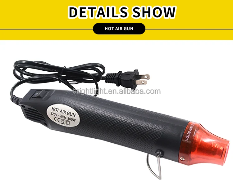 
Clay DIY designed Hot Air Gun , Multi-Purpose Hand Hold Embossing Heat Tools for Crafts 